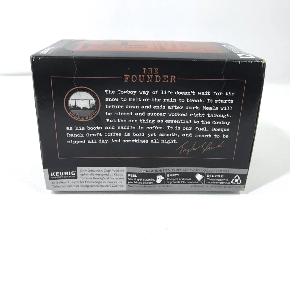 Community Coffee Bosque Ranch Craft Coffee Keurig K-Cup Pods, 12 Count